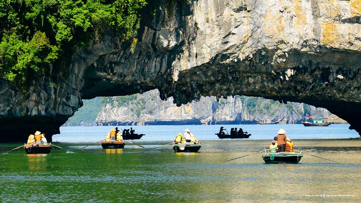 Ha Long Bay 1 Day Classic 18 1722006107360bamboo-boat-2