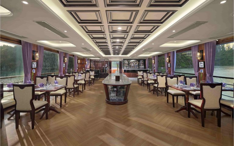 Day Cruise Ha Long Bay with Canapé Party and Live Music Band on the Sundeck 26 2st_restaurant_1