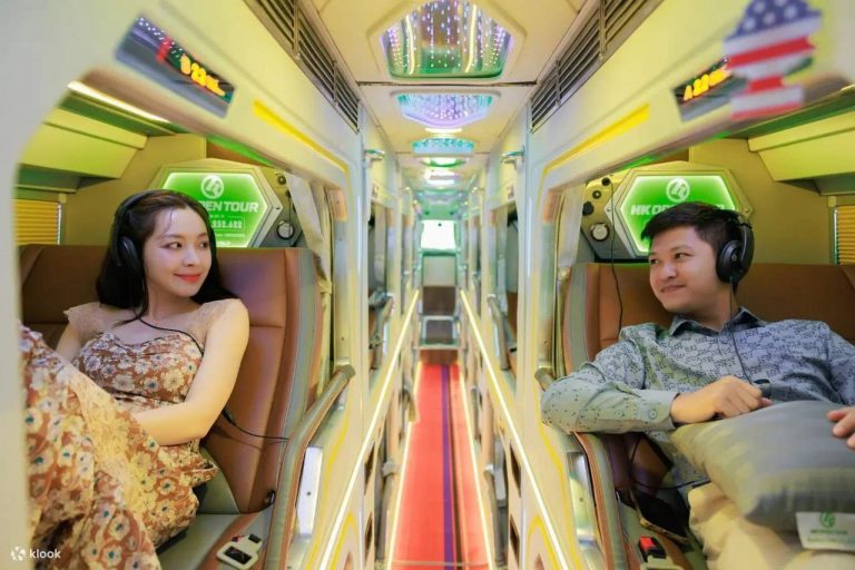 Limousine, sleeping bus, train, flight tickets 20 Hanoi-DaNangHoiAnCabinSleeperBusbyHKBuslines