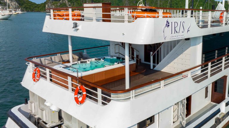 Day Cruise Ha Long Bay with Canapé Party and Live Music Band on the Sundeck 23 jacuzzi_4