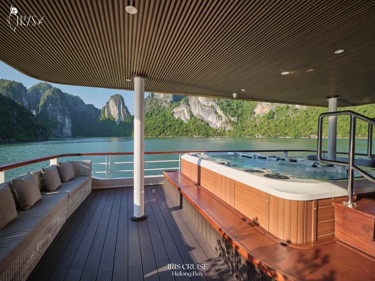 Day Cruise Ha Long Bay with Canapé Party and Live Music Band on the Sundeck 22 jacuzzi_7
