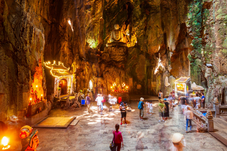 LINH UNG PAGODA - MARBLE MOUTAIN - HOI AN Small group < 14 pax, pickup from Danang 23 marble-mountains-2
