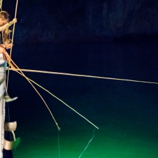 Bai Tu Long Bay Swan Cruises 3 Days 2 Nights 16 squidfishingonboardatnight